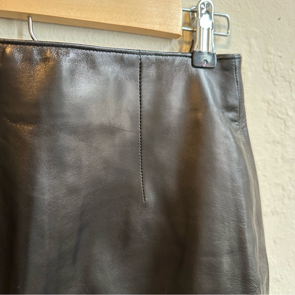 NWT VINTAGE Leather Skirt - Picture 3 of 7